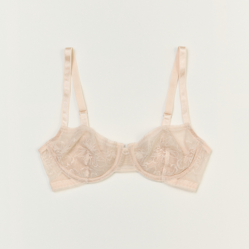 CHÉRIE BALCONETTE BRA in BLUSH NUDE